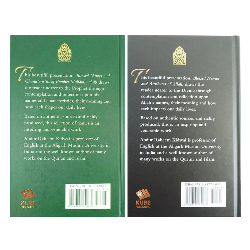 Blessed Names Collection by Abdur Raheem Kidwai 2 Books Set - Non Fiction - Hardback Non-Fiction Kube Publishing