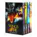 Wings of Fire Series by Tui T. Sutherland 4 Books Collection Set - Ages 8-12 - Paperback 9-14 Scholastic