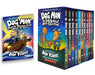 Dog Man 1-11: The Supa Buddies Mega Collection by Dav Pilkey 11 Books Box Set - Ages 6-12 - Hardback 7-9 Scholastic