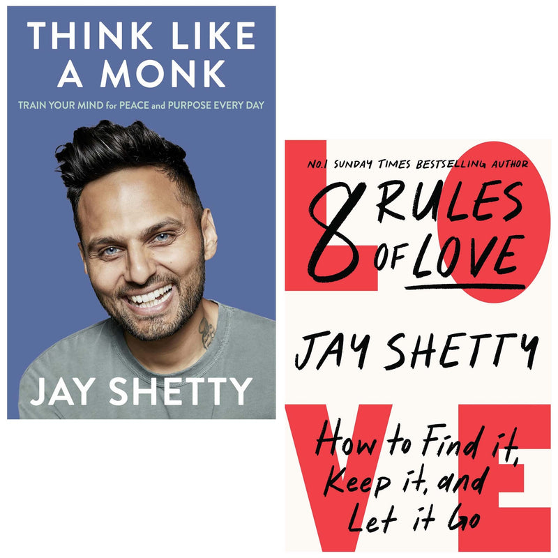 Jay Shetty Collection 2 Books Set - Non Fiction - Hardback Non-Fiction Thorsons