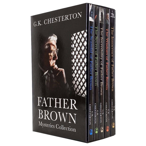 Father Brown Mysteries Collection by G. K. Chesterton 5 Books Box Set - Fiction - Paperback Fiction Classic Editions