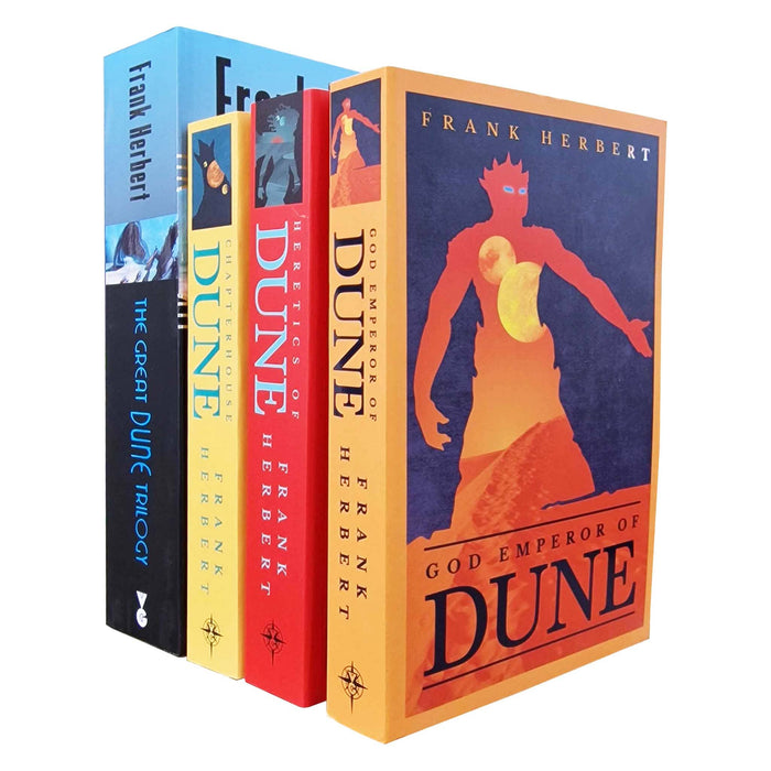 Dune Series by Frank Herbert: 4 Books Collection Set - Fiction - Paperback Fiction Gollancz