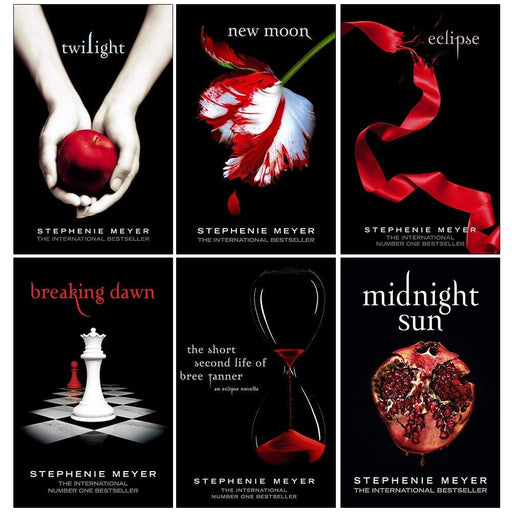 The Twilight Saga Series by Stephenie Meyer 6 Books Complete Collection Set - Age 14+ - Paperback/Hardback Young Adult Hachette
