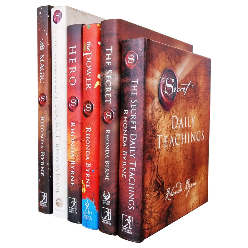 The Secret Series 6 Books Collection Set By Rhonda Byrne - Non-Fiction - Hardback/Paperback Non-Fiction Simon & Schuster