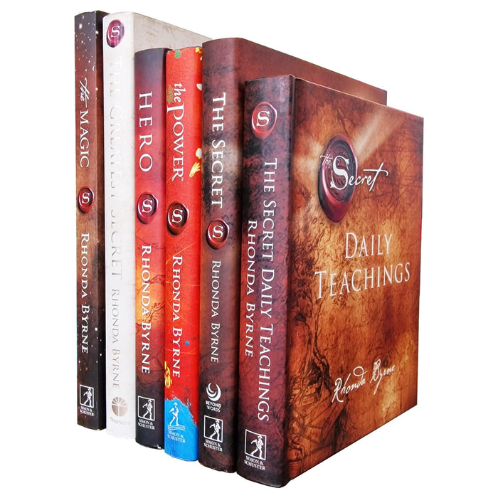 The Secret Series 6 Books Collection Set By Rhonda Byrne - Non-Fiction - Hardback/Paperback Non-Fiction Simon & Schuster