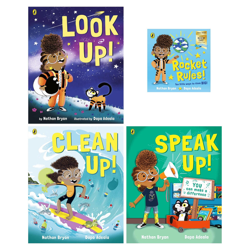 Nathan Bryon 4 Books Collection set - Ages 3-9 - Paperback 0-5 Penguin