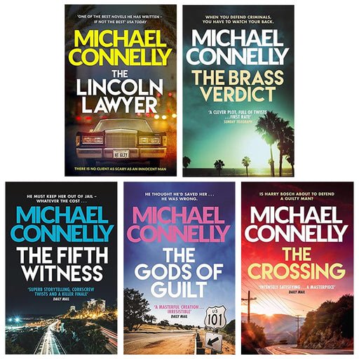 Mickey Haller Series By Michael Connelly 5 Books Collection Set - Fiction - Paperback Fiction Orion Publishing Co