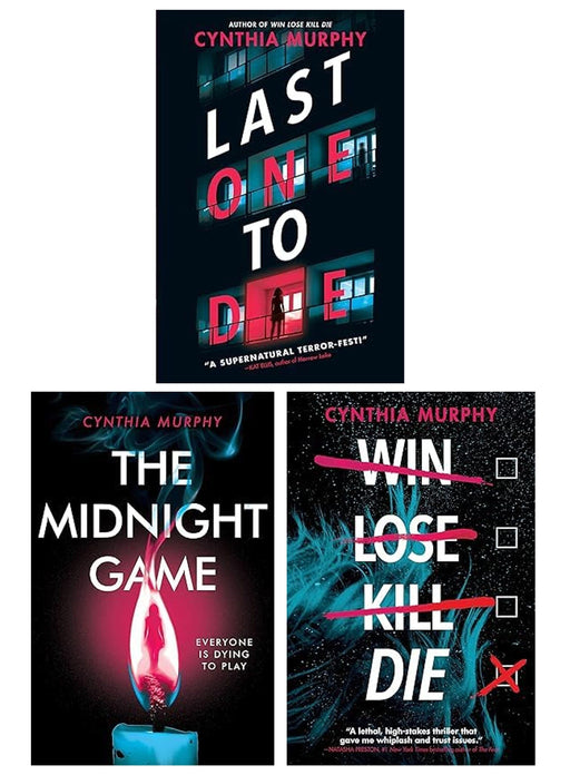 Last One To Die, Win Lose Kill Die & The Midnight Game: By Cynthia Murphy 3 Books Collection Set - Fiction - Paperback Fiction Scholastic