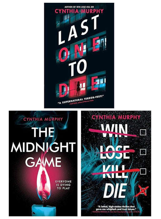 Last One To Die, Win Lose Kill Die & The Midnight Game: By Cynthia Murphy 3 Books Collection Set - Fiction - Paperback Fiction Scholastic