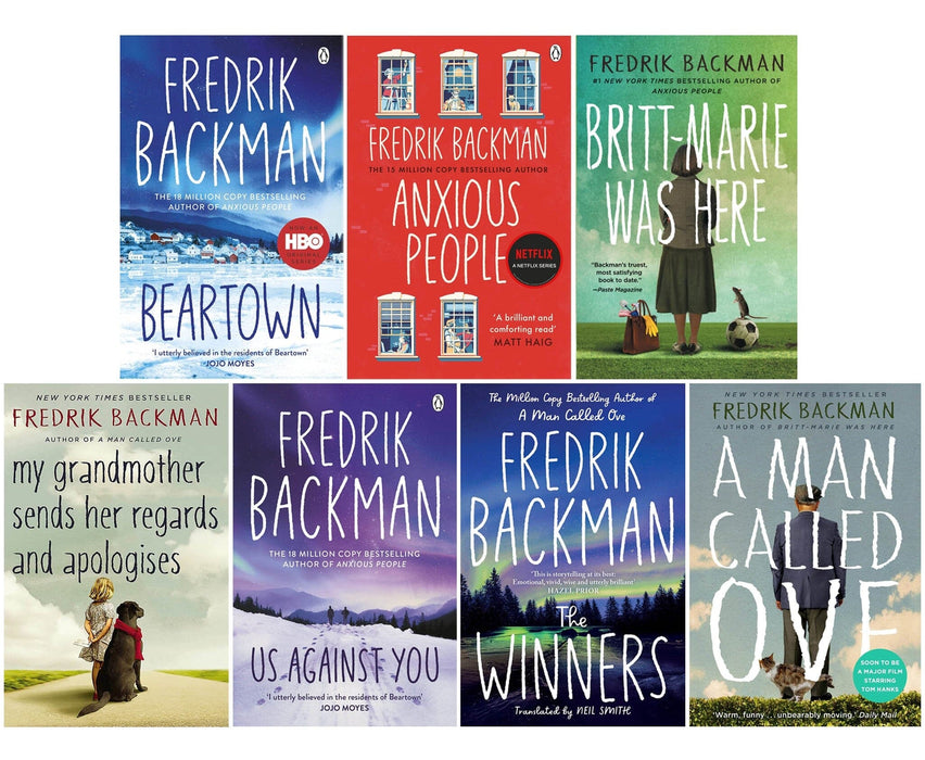 Fredrik Backman 7 Books Collection Set - Fiction - Paperback Fiction Penguin Books Ltd