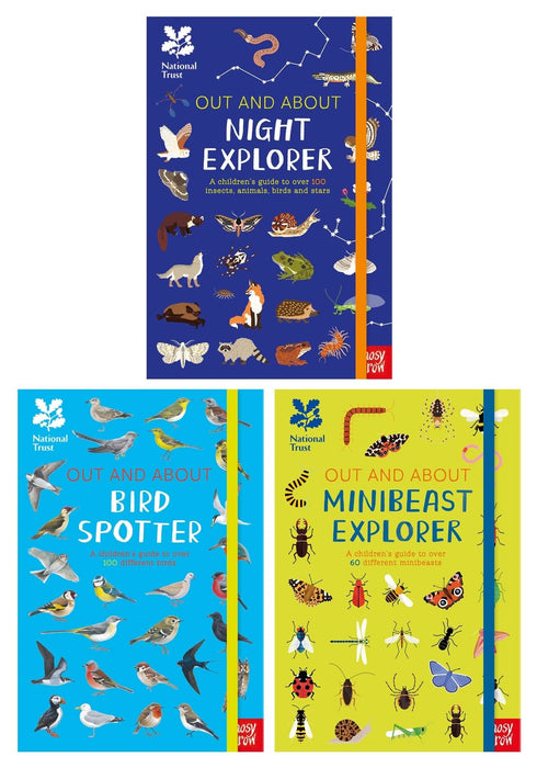 National Trust: Out and About Explorer 3 Books Collection Set - Ages 8-12 - Hardback 9-14 Nosy Crow Ltd