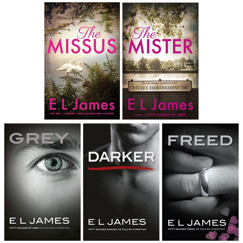 E L James 5 Books Collection Set - Fiction - Paperback Fiction Arrow Books