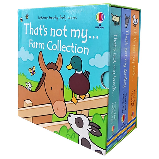 That's Not My... Farm Collection Series By Fiona Watt And Rachel Wells 3 Books Collection Boxset - Ages 0-3 - Board book 0-5 Usborne Publishing Ltd