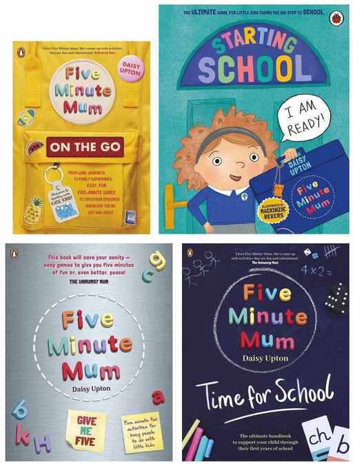 Five Minute Mum By Daisy Upton 4 Books Collection Set - Non-Fiction - Paperback Non-Fiction Penguin