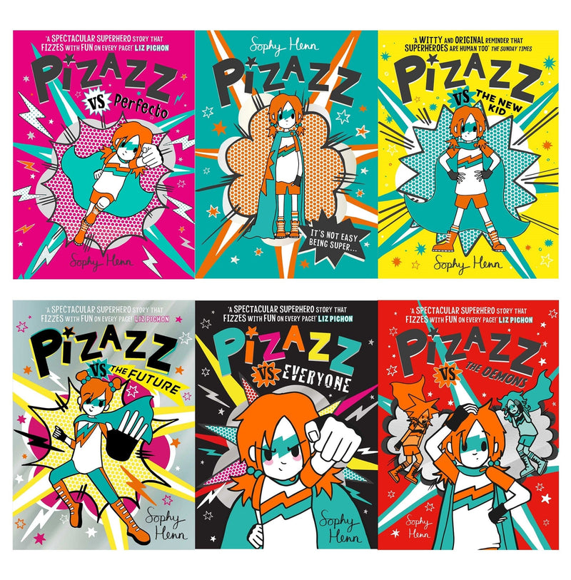 Pizazz by Sophy Henn 6 Books Collection Set - Ages 7-9 - Paperback 7-9 Simon & Schuster