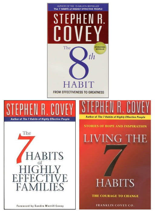 Stephen R. Covey 3 Books Collection Set - Non Fiction - Paperback Non-Fiction Simon & Schuster