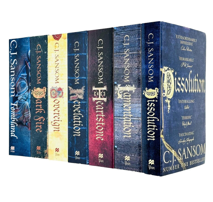 Shardlake Series By C J Sansom 7 Books Collection Set - Fiction - Paperback Fiction Pan Macmillan