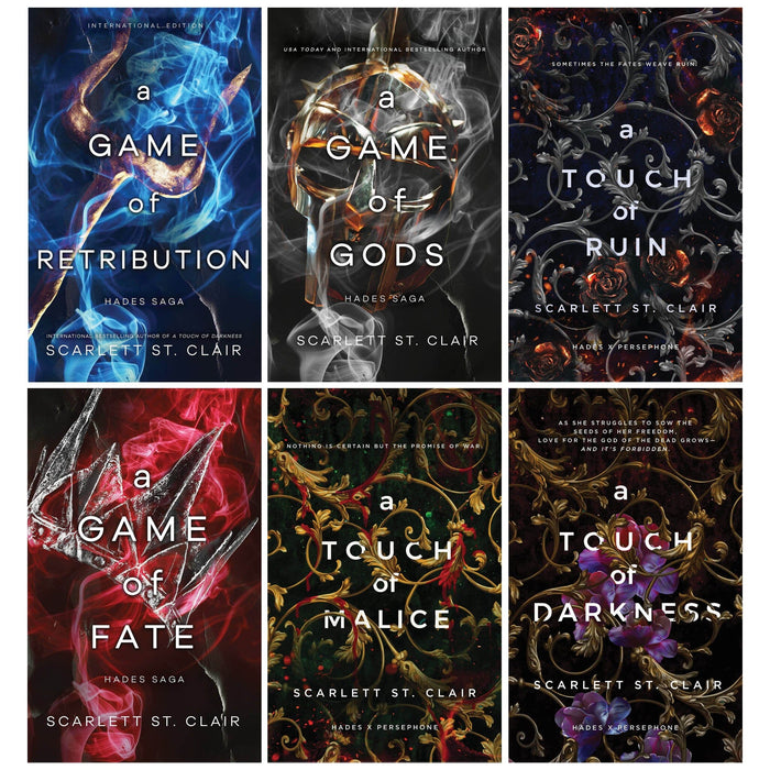 Hades x Persephone Saga By Scarlett St. Clair 6 Books Collection Set - Fiction - Paperback Fiction Bloom Books