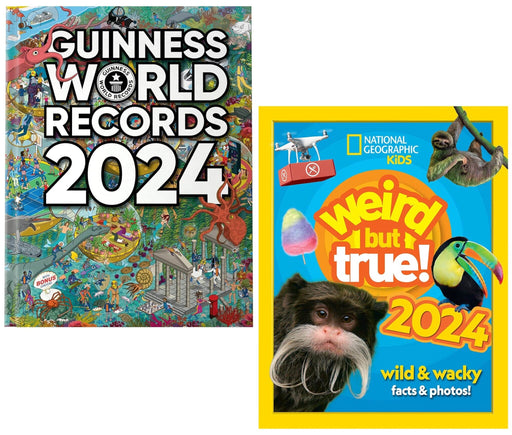Guinness World Records 2024 & Weird but true! 2024 - Ages 7-10 - Hardback 7-9 Collins