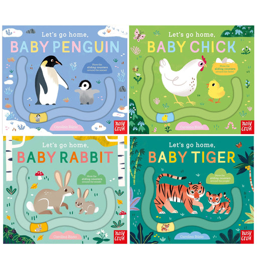 Let's Go Home Series By Carolina Buzio 4 Books Collection Set - Ages 2-5 - Board Book 0-5 Nosy Crow Ltd