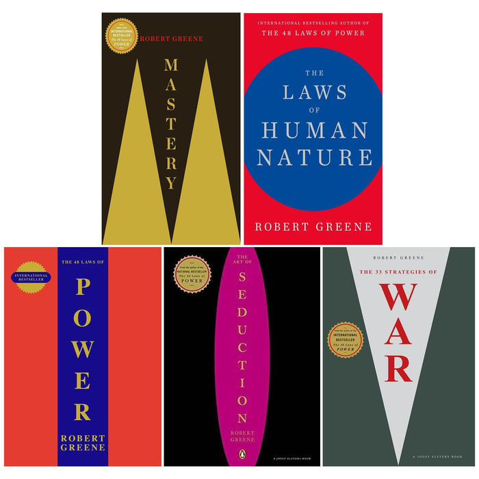 Robert Greene 5 Books Collection Set - Non Fiction - Paperback Non-Fiction Profile Books Ltd