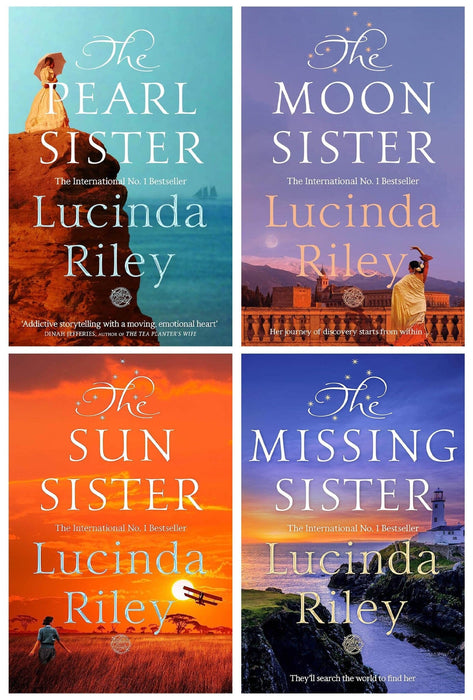 The Seven Sisters Series By Lucinda Riley 4 Books Collection Set - Fiction - Paperback Fiction Pan Macmillan