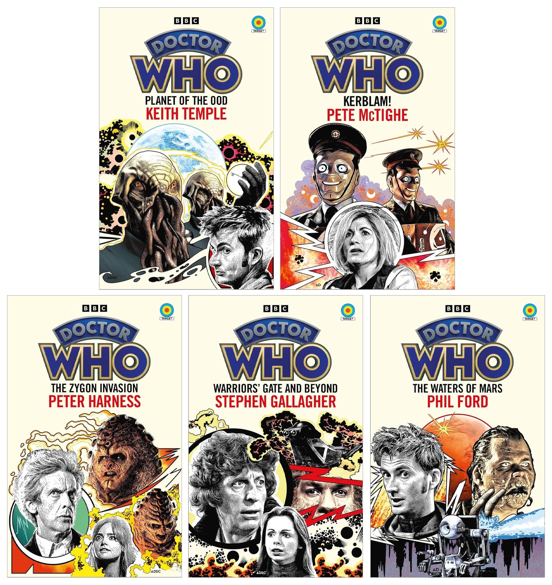 Doctor Who: Target Collection - Wave Four 5 Books Set - Fiction