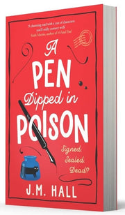A Pen Dipped in Poison: A Witty And Cosy Mystery Story by J.M. Hall - Fiction - Paperback Fiction HarperCollins Publishers