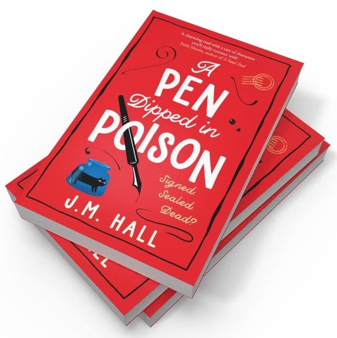 A Pen Dipped in Poison: A Witty And Cosy Mystery Story by J.M. Hall - Fiction - Paperback Fiction HarperCollins Publishers