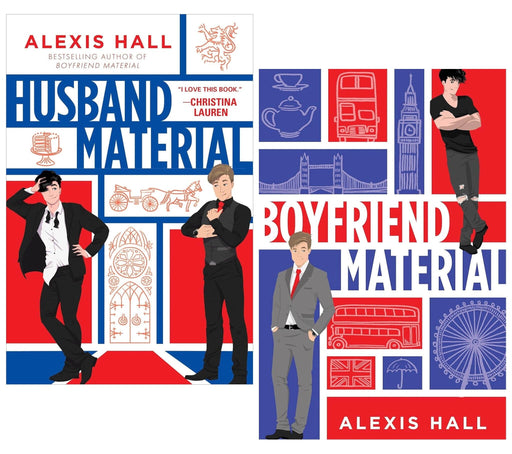 Boyfriend Material Series By Alexis Hall 2 Books Collection Set - Fiction - Paperback Fiction Sourcebooks, Inc
