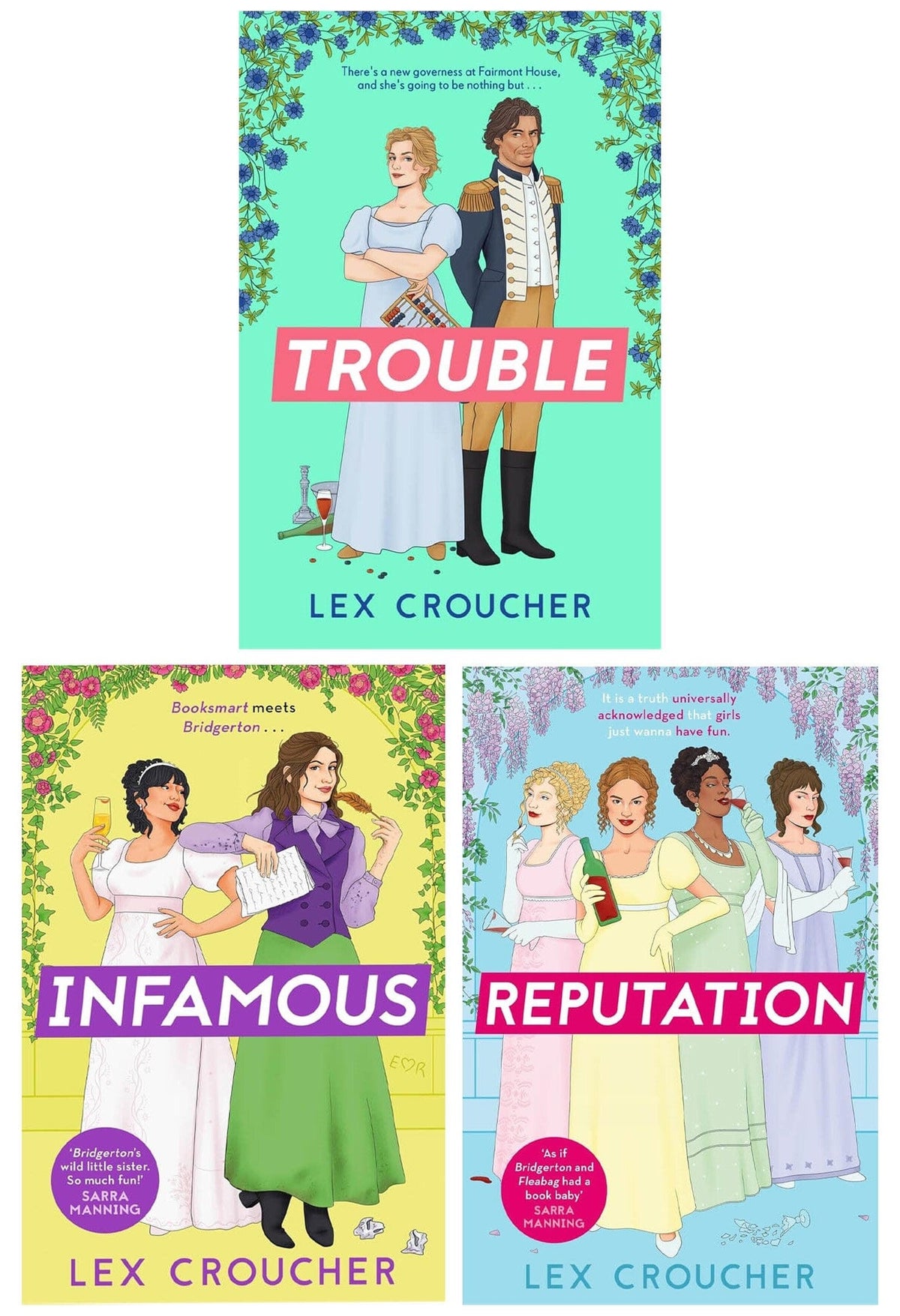 Lex Croucher 3 Books Collection Set - Fiction - Paperback — Books2Door