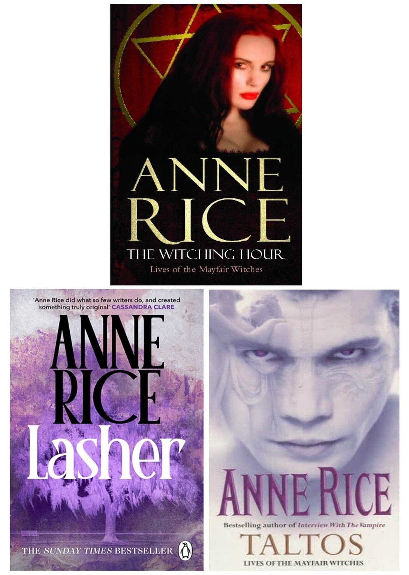 Lives of the Mayfair Witches Series by Anne Rice: 3 Books Collection Set - Fiction - Paperback Fiction Penguin