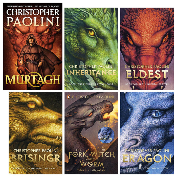 Inheritance Cycle By Christopher Paolini 6 Books Collection - Age 14-16 - Paperback/Hardback Fiction Penguin