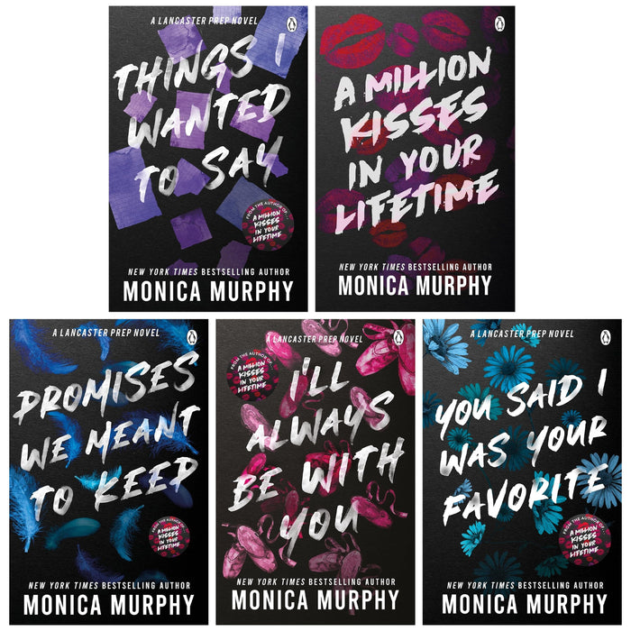 Lancaster Prep Series by Monica Murphy 5 Books Collection Set - Fiction - Paperback Fiction Penguin Random House