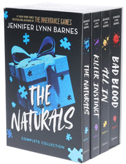 The Naturals Series By Jennifer Lynn Barnes 4 Books Collection Complete Box Set - Ages 12+ - Paperback Fiction Hachette