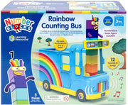 Numberblocks Rainbow Counting Bus: Plays 12 Songs and Sounds - Age 3+ Educational Toys Learning Resources