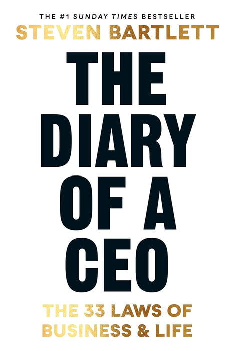 The Diary of a CEO: The 33 Laws of Business and Life by Steven Bartlett - Non Fiction - Paperback Non-Fiction Ebury Publishing