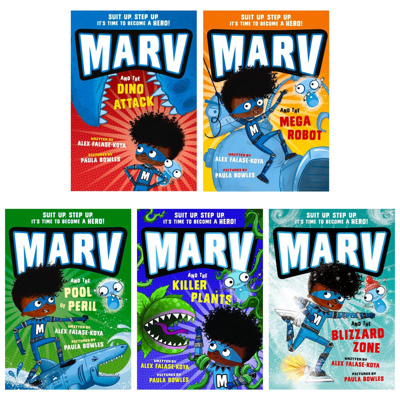 Marv Collection by Alex Falase-Koya 5 Books Set - Ages 5+ - Paperback 5-7 Oxford University Press