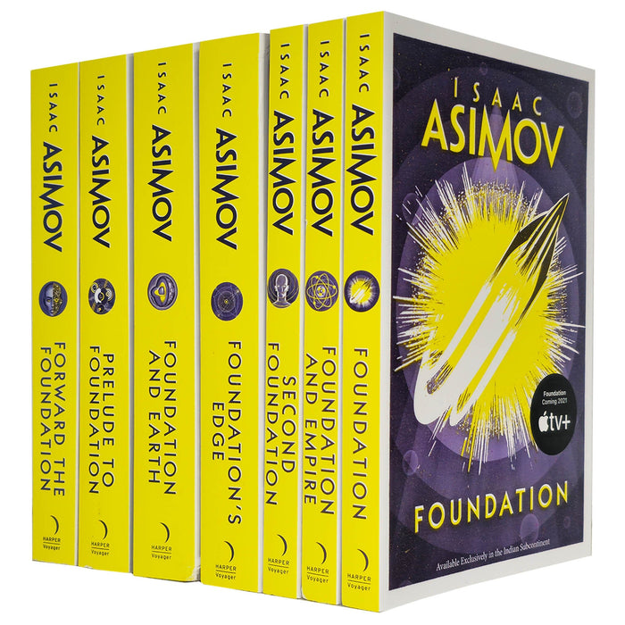 The Foundation Series by Isaac Asimov 7 Books Collection Set - Fiction - Paperback Fiction HarperVoyager