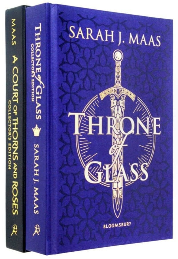 Collector's Edition Throne of Glass & A Court of Thorns and Roses By Sarah J. Maas: 2 Books Collection Set - Age 17+ - Hardback Fiction Bloomsbury Publishing PLC