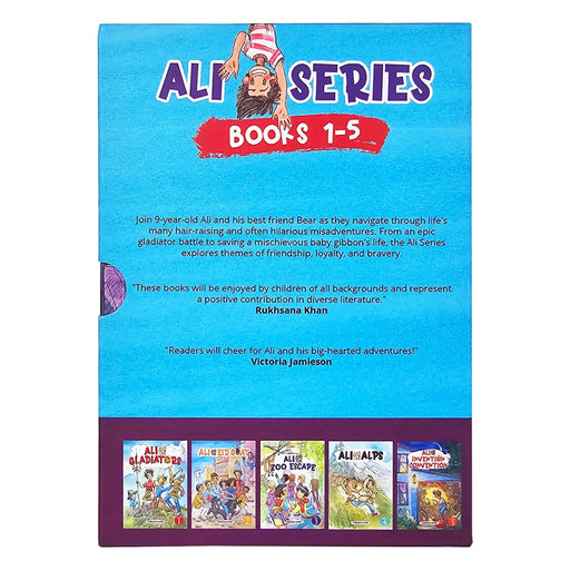 The Ali Series Collection by Farheen Khan: 4 Books Box Set - Age 8+ - Paperback 9-14 Ruqaya's Bookshelf