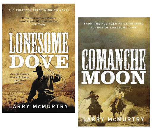 Lonesome Dove Series By Larry McMurtry 2 Books Collection - Fiction - Paperback Fiction Pan Macmillan