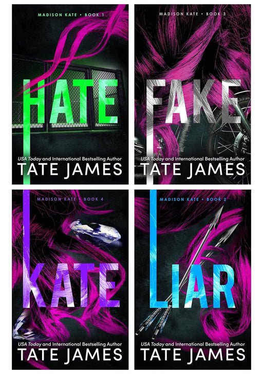 Madison Kate Series By Tate James 4 Books Collection Set - Fiction - Paperback Fiction Sourcebooks, Inc