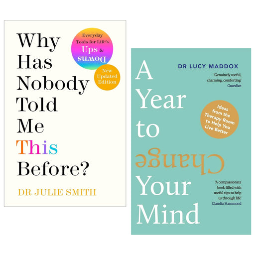 Why Has Nobody Told Me This Before? & A Year to Change Your Mind 2 Books Collection Set - Non Fiction - Paperback Non-Fiction Penguin