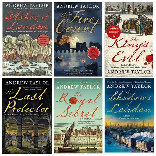 James Marwood & Cat Lovett Series By Andrew Taylor 6 Books Collection Set - Fiction - Paperback Fiction HarperCollins Publishers
