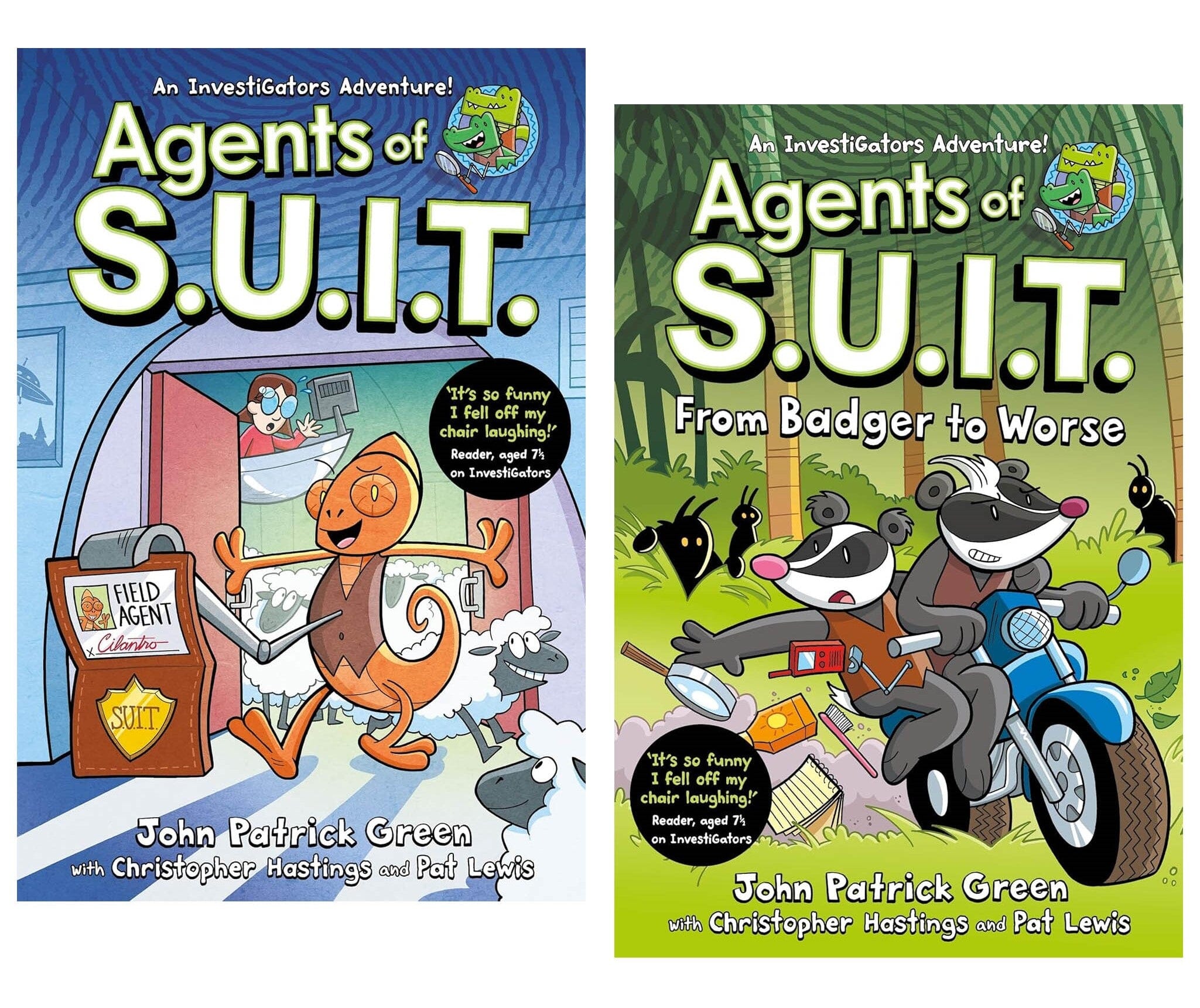 InvestiGators: Agents of S.U.I.T. Series By John Patrick Green 2