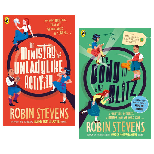 The Ministry of Unladylike Activity Series by Robin Stevens 2 Books Collection Set - Ages 8-13 - Paperback 9-14 Penguin