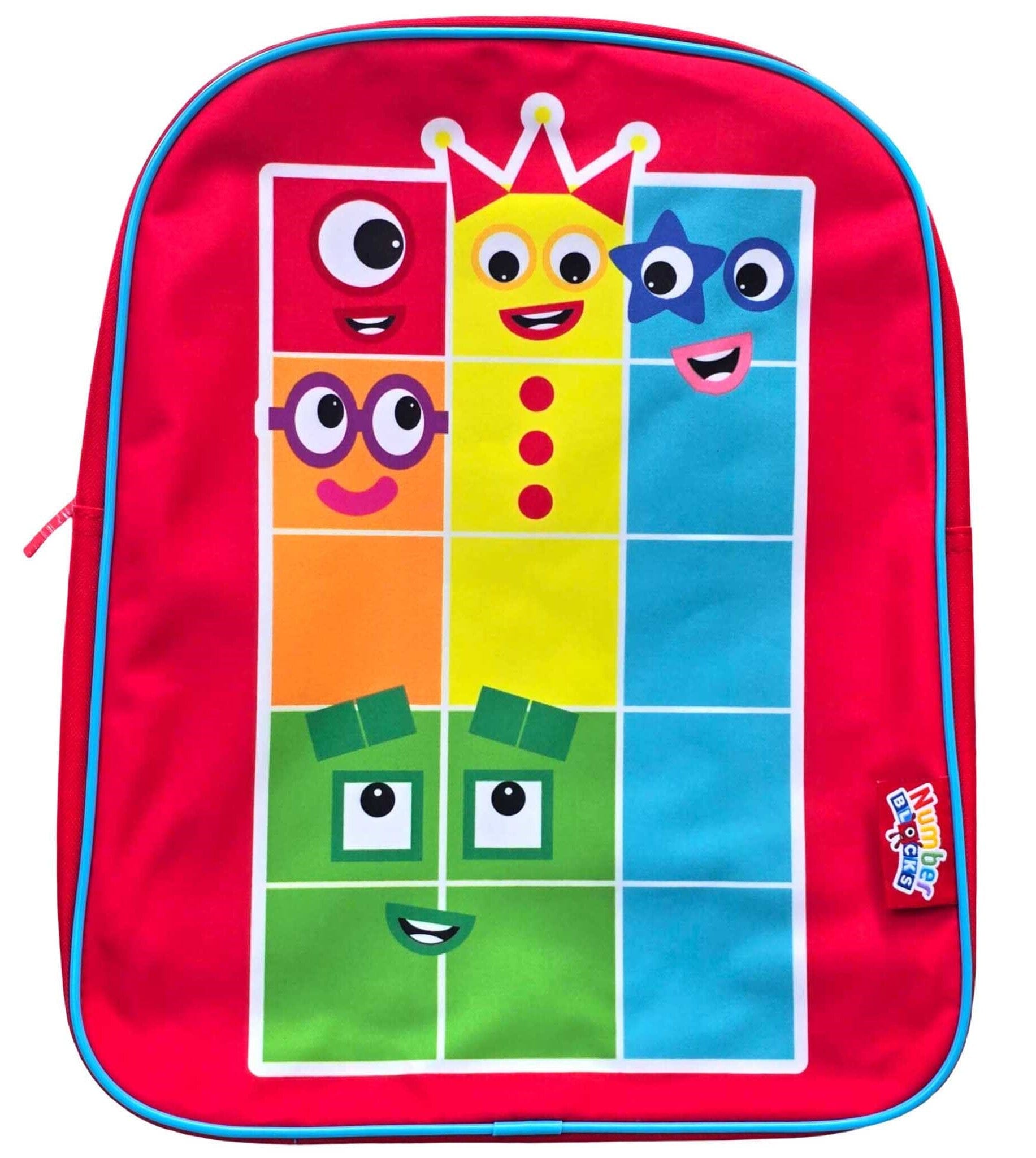 Numberblocks Backpack: Children's Nursery Red School Bag - Ages 3 ...