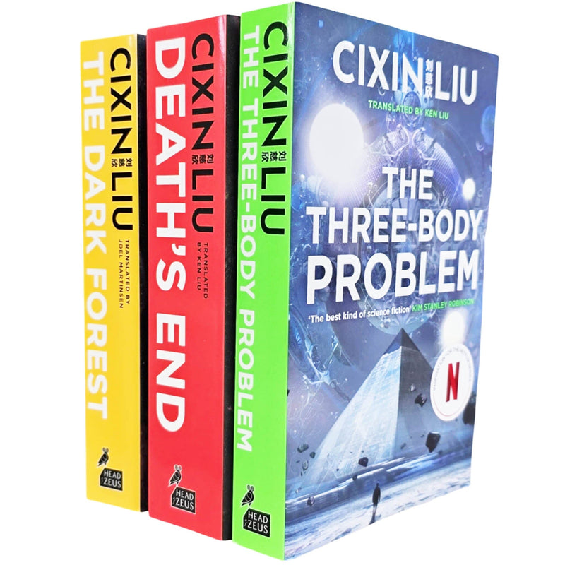 The Three Body Problem by Cixin Liu: Remembrance of Earth's Past Trilogy 3 Books Collection Set - Fiction - Paperback Fiction Head of Zeus