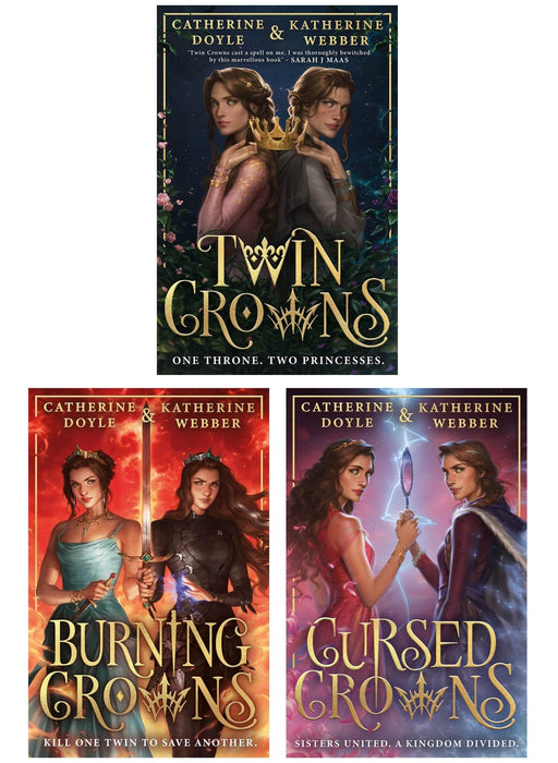 Twin Crowns Series By Katherine Webber and Catherine Doyle 3 Books Collection Set - Ages 13+ - Paperback Fiction HarperCollins Publishers